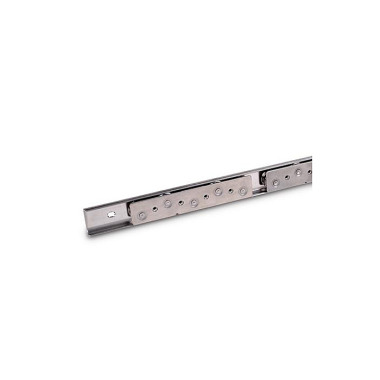 Ganter Linear Guide Rail Systems, Stainless Steel, with Inside Traversal Distance 1490-37-794-B5-0-NI