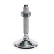 Ganter Leveling Feet, Stainless Steel AISI 304, FDA compliant 17-100-M16-75-C3-VK