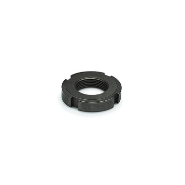 Ganter Slotted Locknuts, Steel 1804-M10X1-W