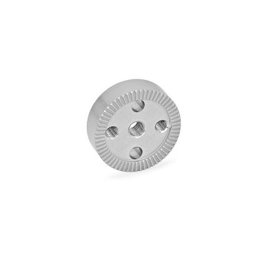 Ganter Serrated Locking Plates, Stainless Steel 187.4-27-48-C-NI