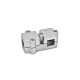 Ganter T-Angle Connector Clamps, Aluminum 194-V30-V30-50-2-BL