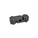 Ganter T-Angle Connector Clamps, Aluminum 195-B20-50-2-SW