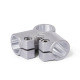 Ganter Angle Connector Clamps, Aluminum 196-B25-B25-2-BL