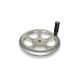 Ganter Stainless Steel Handwheels 228-A4-200-B14-D-GS