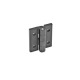 Ganter Hinges, Zinc Die Casting, Adjustable 235-ZD-40-45-D-SW