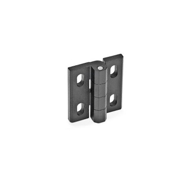 Ganter Hinges, Zinc Die Casting, Adjustable 235-ZD-40-45-H-SW