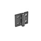 Ganter Hinges, Zinc Die Casting, Adjustable 235-ZD-55-55-HB-SW