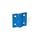 Ganter Hinges, Detectable, FDA Compliant Plastic 237.1-40-40-A-VDB