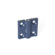 Ganter Hinges, Detectable, FDA Compliant Plastic 237.1-50-50-A-MDB