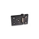 Ganter Heavy Duty Hinges, Stainless Steel, Horizontally Elongated 237.3-NI-120-80-B-SW