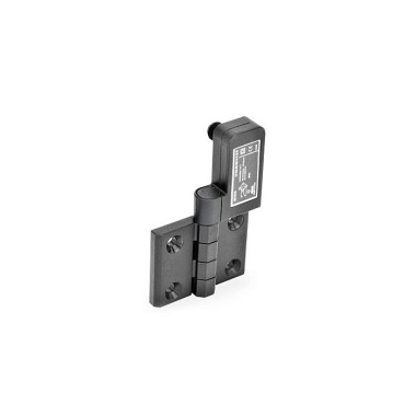 Ganter Hinges with Switch, with Connector Plug 239.4-70-53-SR-CS