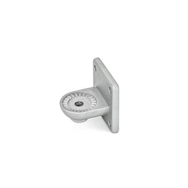 Ganter Swivel Clamp Connector Bases, Aluminum 272-65-IV-BL