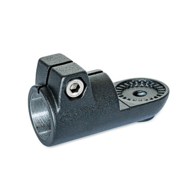 Ganter Swivel Clamp Connectors, Aluminum 276-B30-IV-2-SW