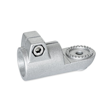 Ganter Swivel Clamp Connectors, Aluminum 276-B40-AV-2-BL