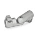 Ganter Swivel Clamp Connector Joints, Aluminum 286-B20-B25-T-2-BL