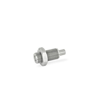 Ganter Spring Bolts, Stainless Steel / Plastic Knob 313-10-DK-1-NI