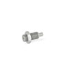 Ganter Spring Bolts, Stainless Steel / Plastic Knob 313-10-DK-2-NI