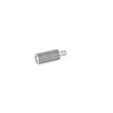 Ganter Spring Bolts, Stainless Steel / Plastic Knob 313-5-D-1-NI