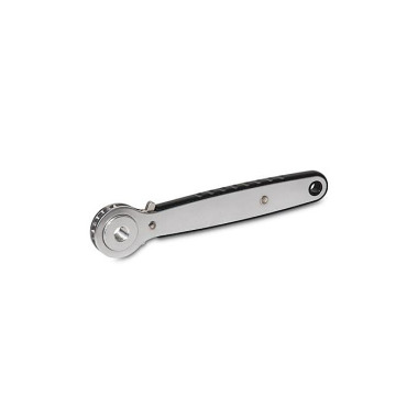 Ganter Stainless Steel Ratchet Spanners with Through Hole / Blind Hole 318-178-M10-A