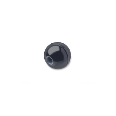 Ganter Ball Knobs, Press-On Type, Plastic 319.1-45-B12-B