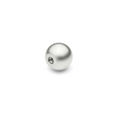 Ganter Ball Knobs, Stainless Steel 319-NI-25-M6-C