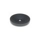 Ganter Disk Handwheels, Black, Powder Coated 323-100-B10-A