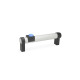 Ganter Tubular Handles, Aluminum, with Electrical Switching Function 331-200-EL-T1-1