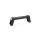 Ganter Oval tubular handles, Mounting from operator‘s side 334.1-36-200-SW