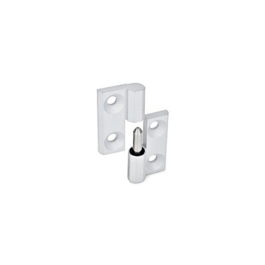 Ganter Hinges, Detachable, Zinc Die casting 337-ZD-60-60-A-1-SR