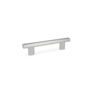 Ganter Oval Tubular Handles, Aluminum / Plastic 366-36-M6-250-ELG