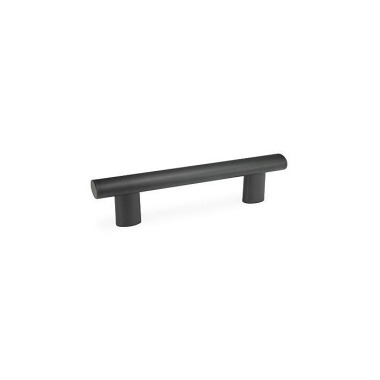 Ganter Oval Tubular Handles, Aluminum / Plastic 366-36-M8-500-SW