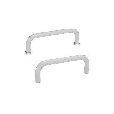 Ganter Cabinet U-Handles, Aluminum 425-AL-10-120-SR