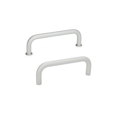 Ganter Cabinet U-Handles, Aluminum 425-AL-8-55-EL