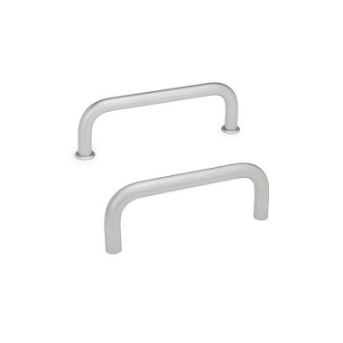 Ganter Cabinet U-Handles, Stainless Steel 425-NI-16-160-GS