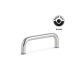 Ganter Cabinet U-Handles, Stainless Steel, Hygienic Design 429-A4-12-125-PL-H