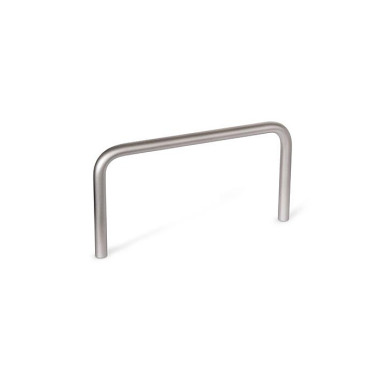 Ganter Cabinet U-Handles, Stainless Steel, Tall Design, without Thread, for Welding 435.3-12-200-75-NI