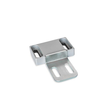 Ganter Magnetic Catches, with Rubberized Magnetic Surface 4470-50-C2-L3-SR