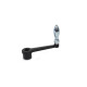 Ganter Cranked Handles, Cast Iron 469-100-V12-D