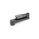 Ganter Cranked Handles with Retractable Handle, Aluminum 471.3-125-B14