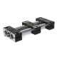 Ganter Double Tube Linear Actuators, Single Slider 491-18-100-R1-SCR