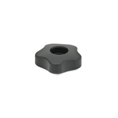 Ganter Star Knobs, Low Type 5331-40-M6-A