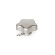 Ganter Stainless Steel Star Knobs with Loss Protection, with Bushing 5334.13-40-M8-A