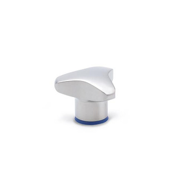 Ganter Lobed Knobs, Stainless Steel, Hygienic Design 5445-40-M8-MT-H