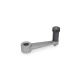 Ganter Indexing Cranked Handles, Cast Iron 558-135-B22