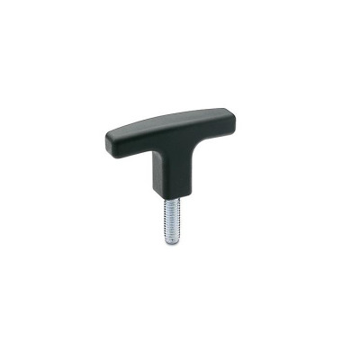 Ganter T-Handle Screws, Plastic 563.1-80-M10-30