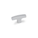 Ganter T-Handles, Aluminum 563.2-55-B6-SR