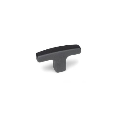 Ganter T-Handles, Aluminum 563.2-80-B8-SW