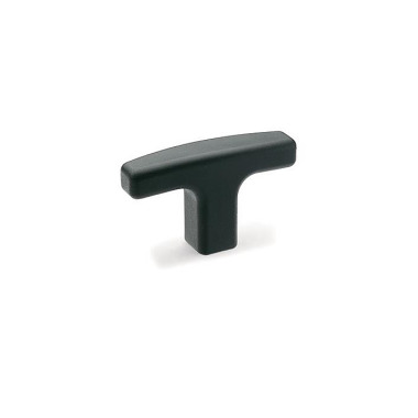 Ganter T-Handles, Plastic 563-40-M6