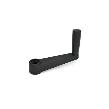 Ganter Cranked Handles, Plastic, with Square 570.1-130-V14