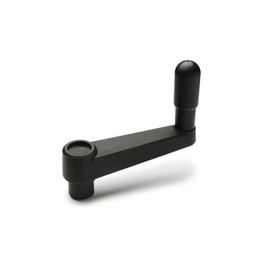 Ganter Cranked Handles, Plastic 570.2-50-B6